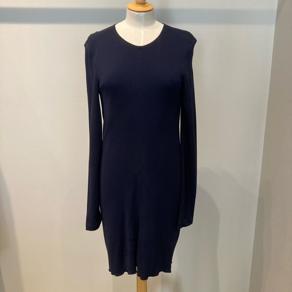 T by Alexander Wang l/s dress w/ open back - Picture 2 of 5